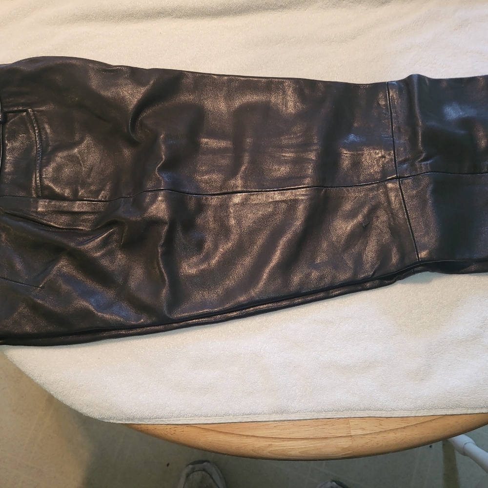 Ann Taylor leather pants